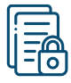 Mask group Documents with a lock icon, indicating security.